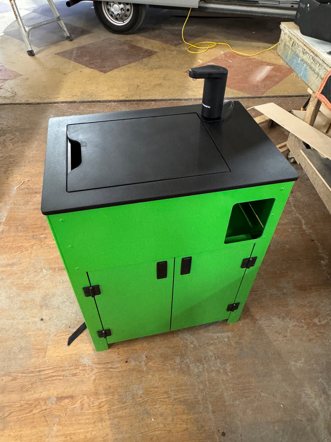 Fountain of Use Portable Sink Cabinet