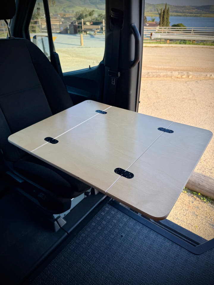Folding Baltic Birch Lagun Table for Camper Vans and RVs - AVC RIG