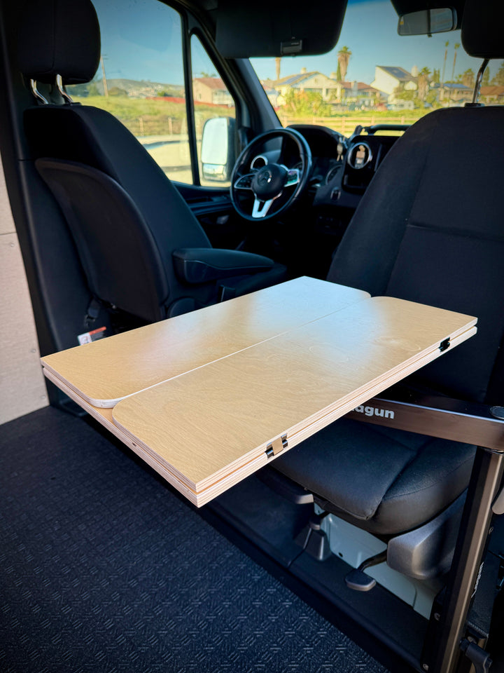 Folding Baltic Birch Lagun Table for Camper Vans and RVs - AVC RIG