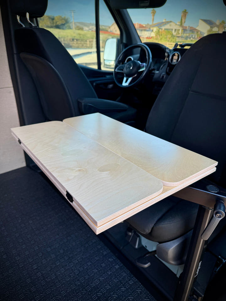 Folding Baltic Birch Lagun Table for Camper Vans and RVs - AVC RIG