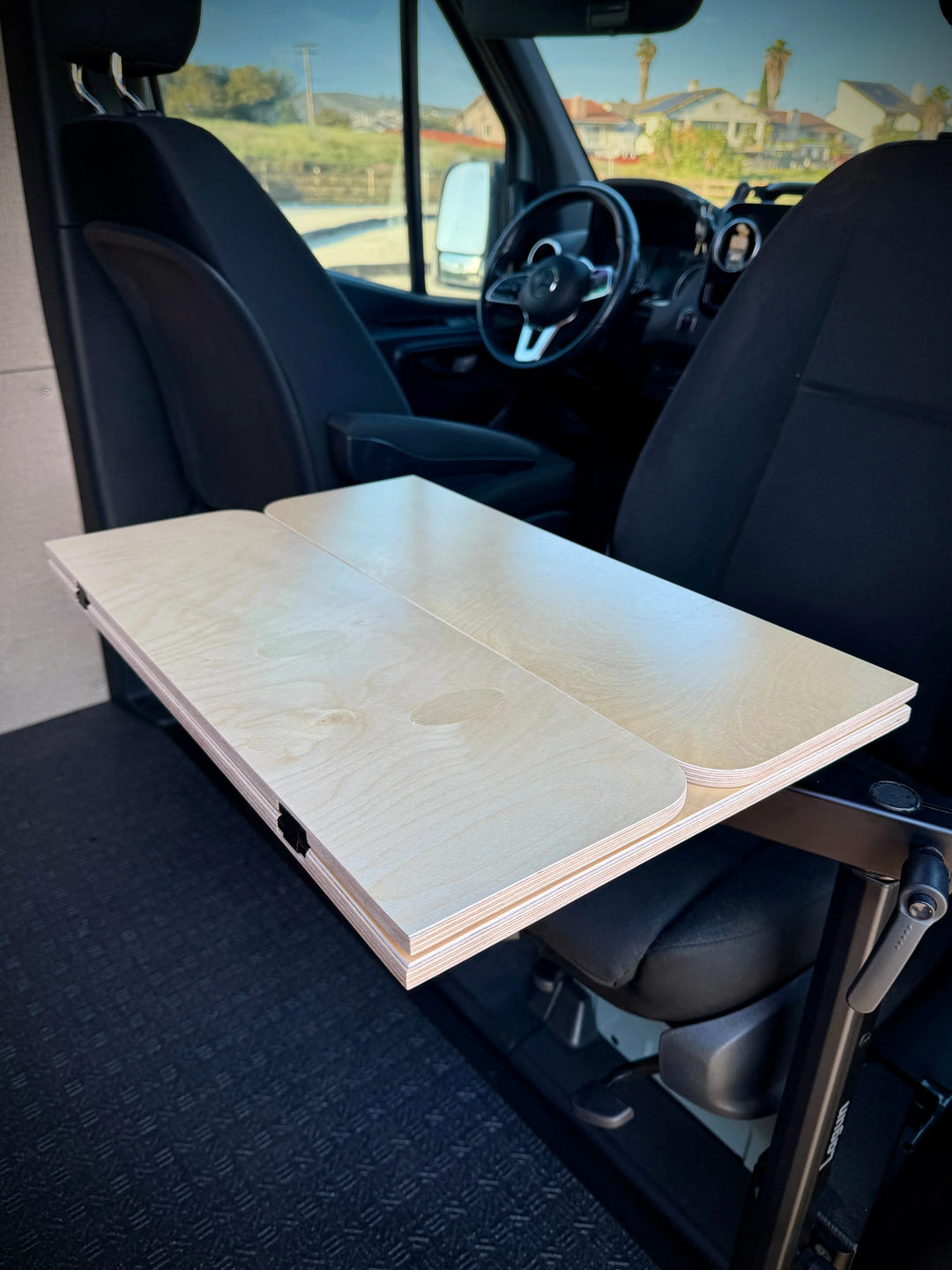 Folding Baltic Birch Lagun Table for Camper Vans and RVs - AVC RIG