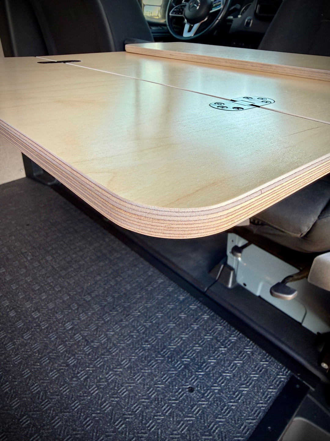 Folding Baltic Birch Lagun Table for Camper Vans and RVs - AVC RIG