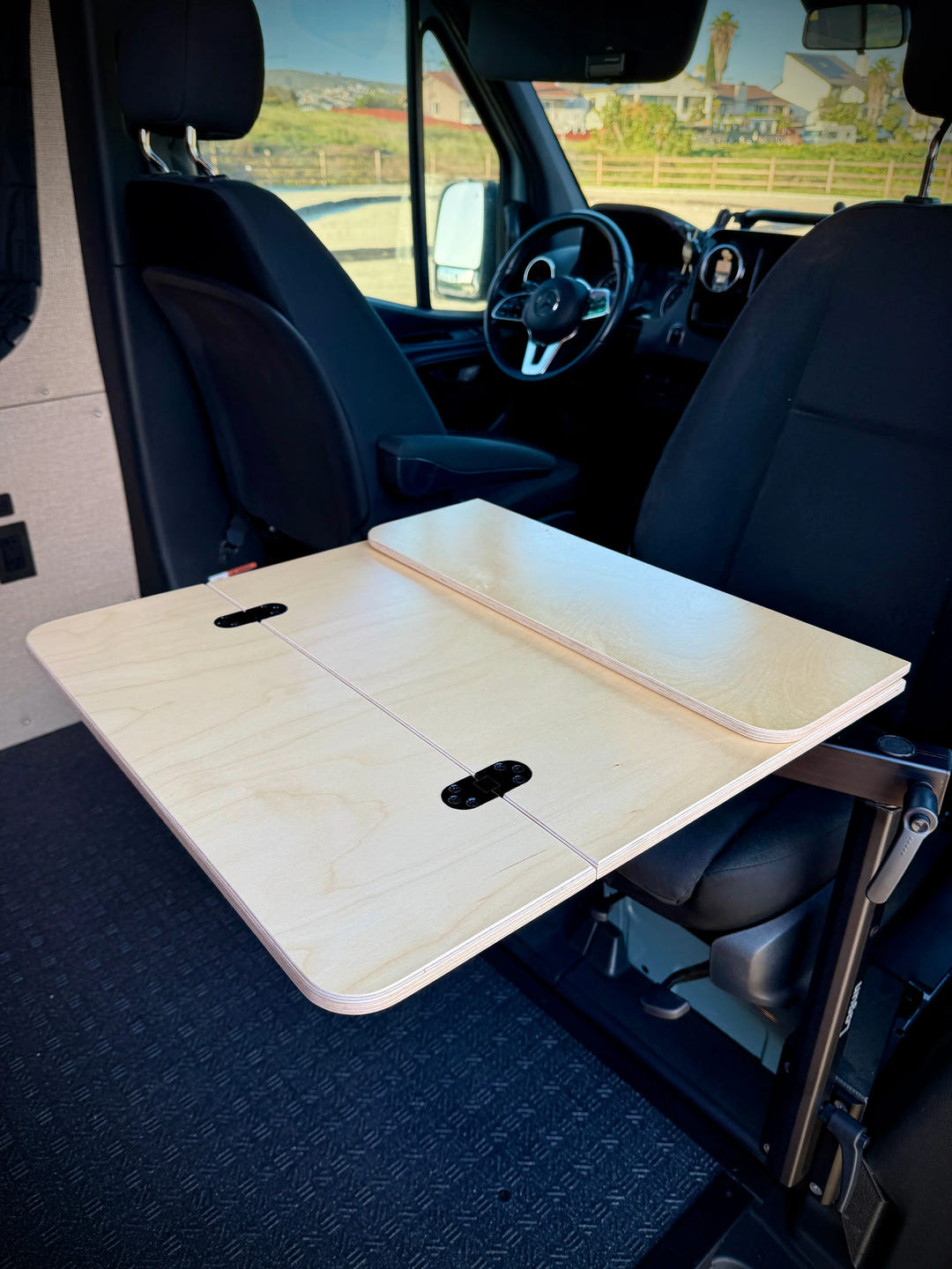 Folding Baltic Birch Lagun Table for Camper Vans and RVs - AVC RIG