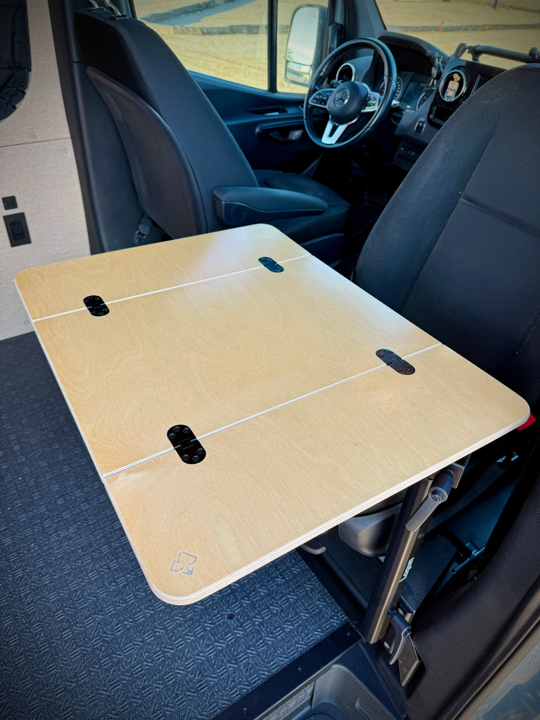 Folding Baltic Birch Lagun Table for Camper Vans and RVs - AVC RIG