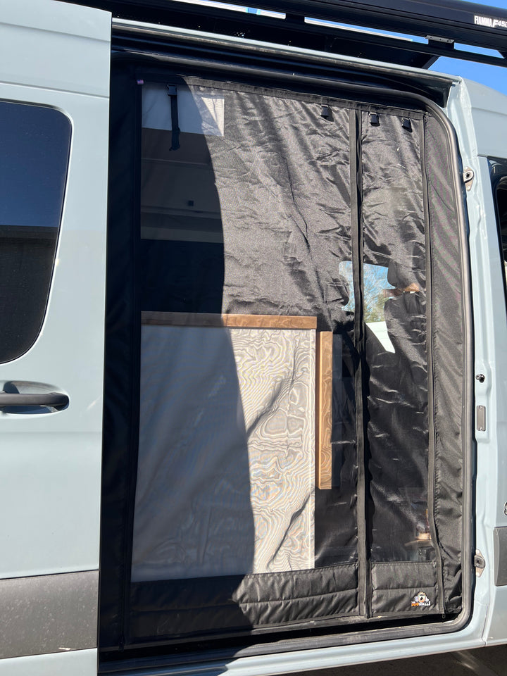 07-2024 Mercedes Sprinter Side Sliding Door Insect Screen