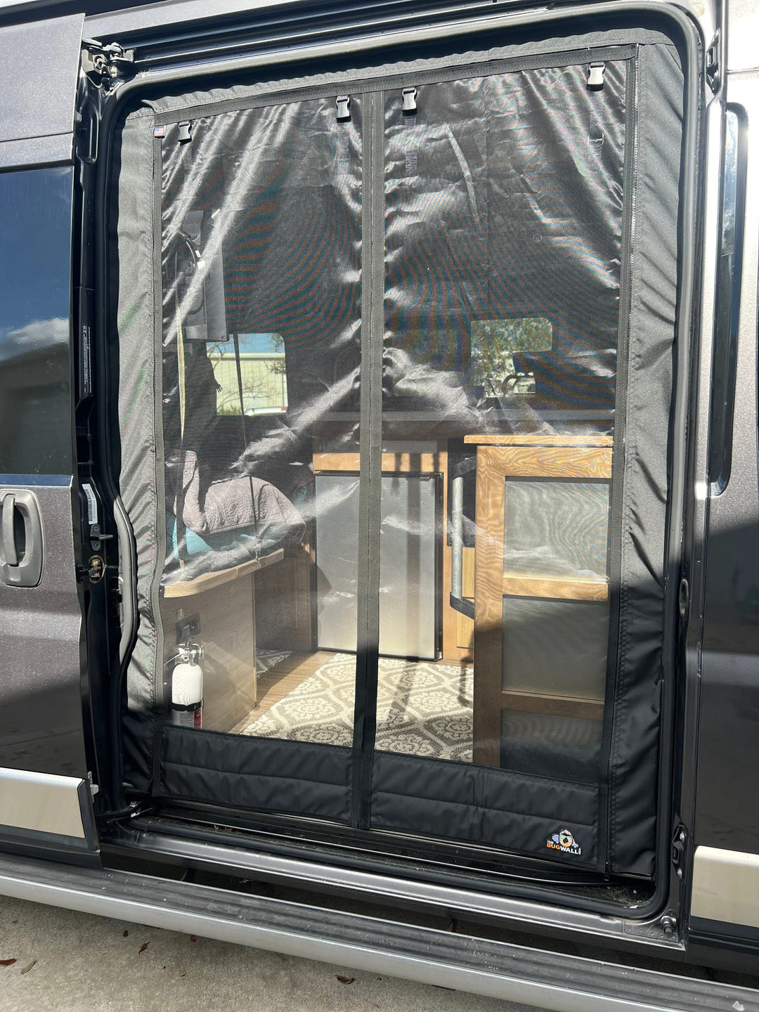 Ford Transit Side Door Screen