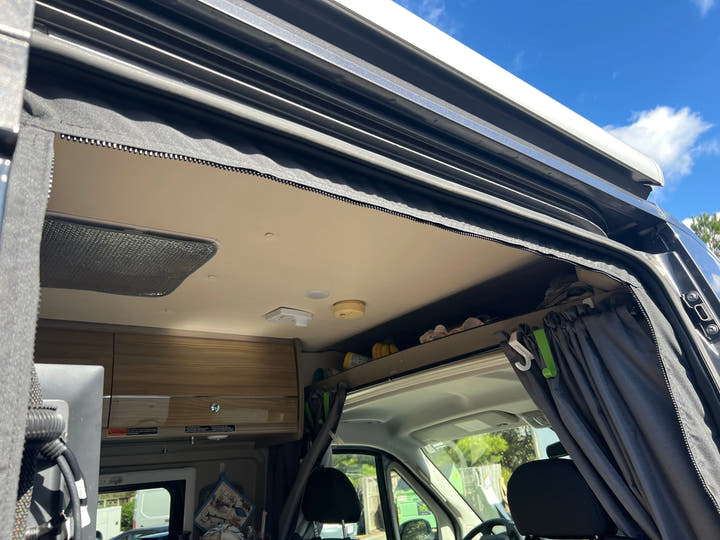 Ford Transit Side Door Screen - AVC RIG