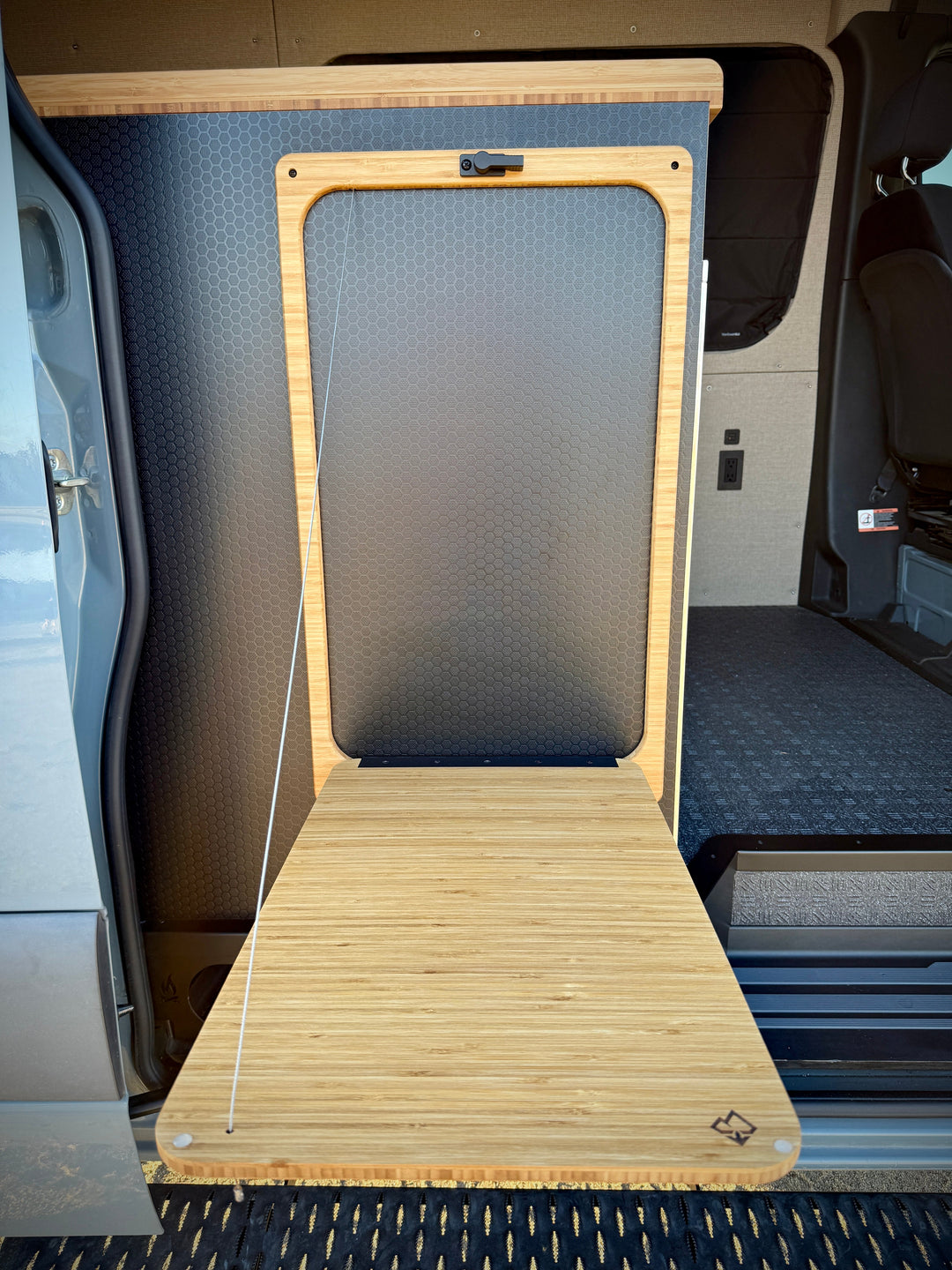 Universal Flip-Down Van Galley Table (Slider Door Mount) – 24" x 14" - AVC RIG