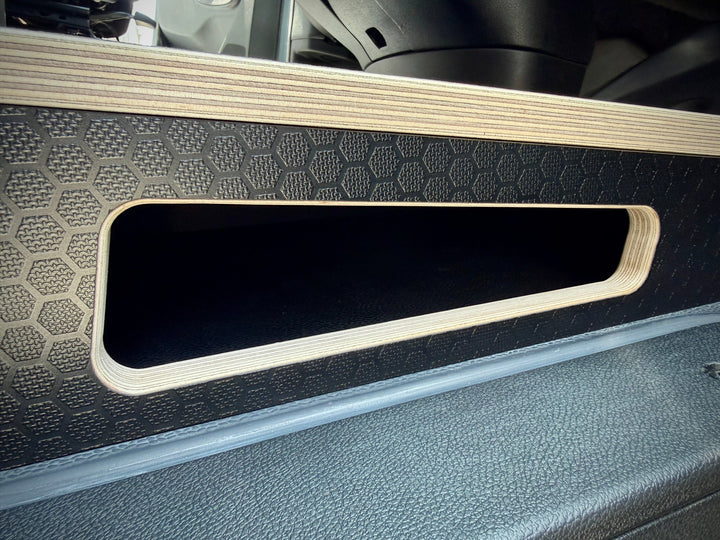 Mercedes-Benz Sprinter Black Hex Passenger Foot Platform Camper Van Stool - AVC RIG