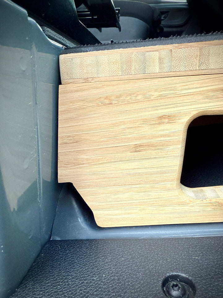 Mercedes-Benz Sprinter Bamboo Passenger Foot Platform Camper Van Stool - AVC RIG