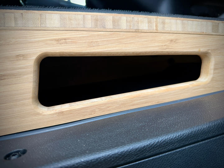 Mercedes-Benz Sprinter Bamboo Passenger Foot Platform Camper Van Stool - AVC RIG