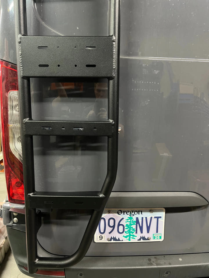 Sprinter Van Rear Ladder - AVC RIG