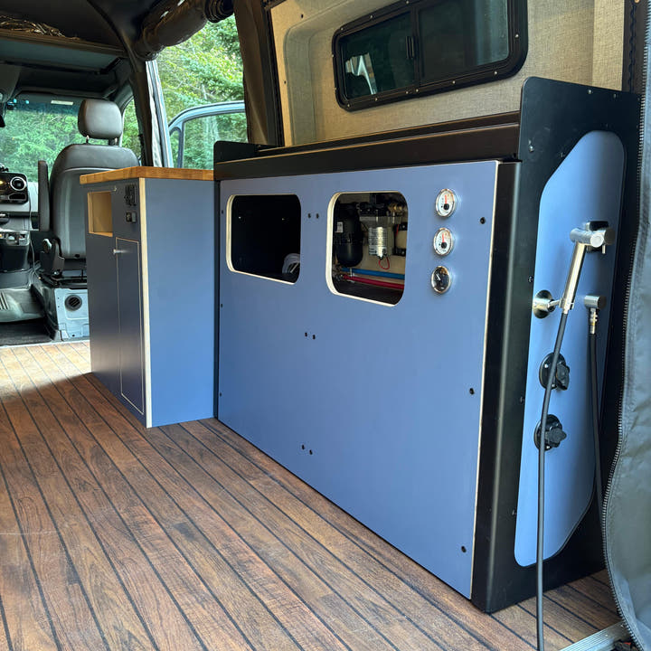 Stainless Steel RV and Marine Shower Port System