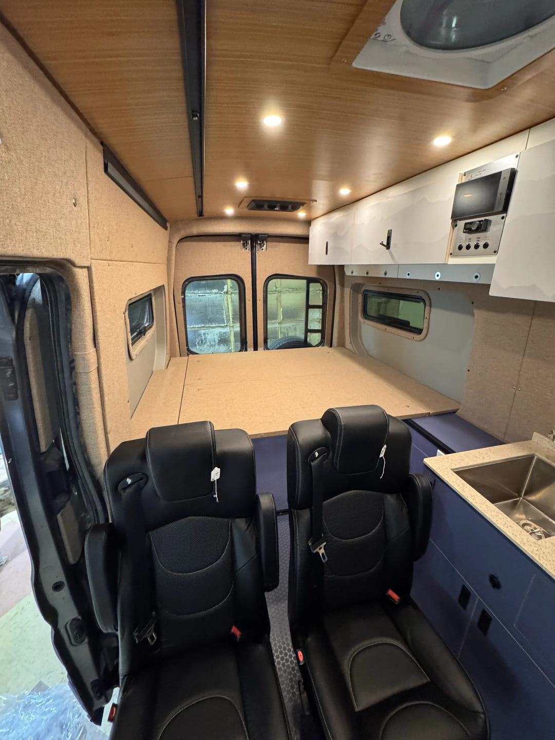 Ford Transit Innie Sleeper: Driver-Side - AVC RIG