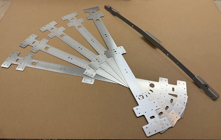 Ford Transit Aluminum Ceiling Furring Kit - AVC RIG