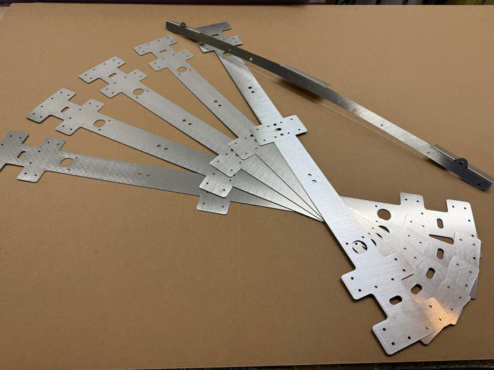 Ford Transit Aluminum Ceiling Furring Kit - AVC RIG