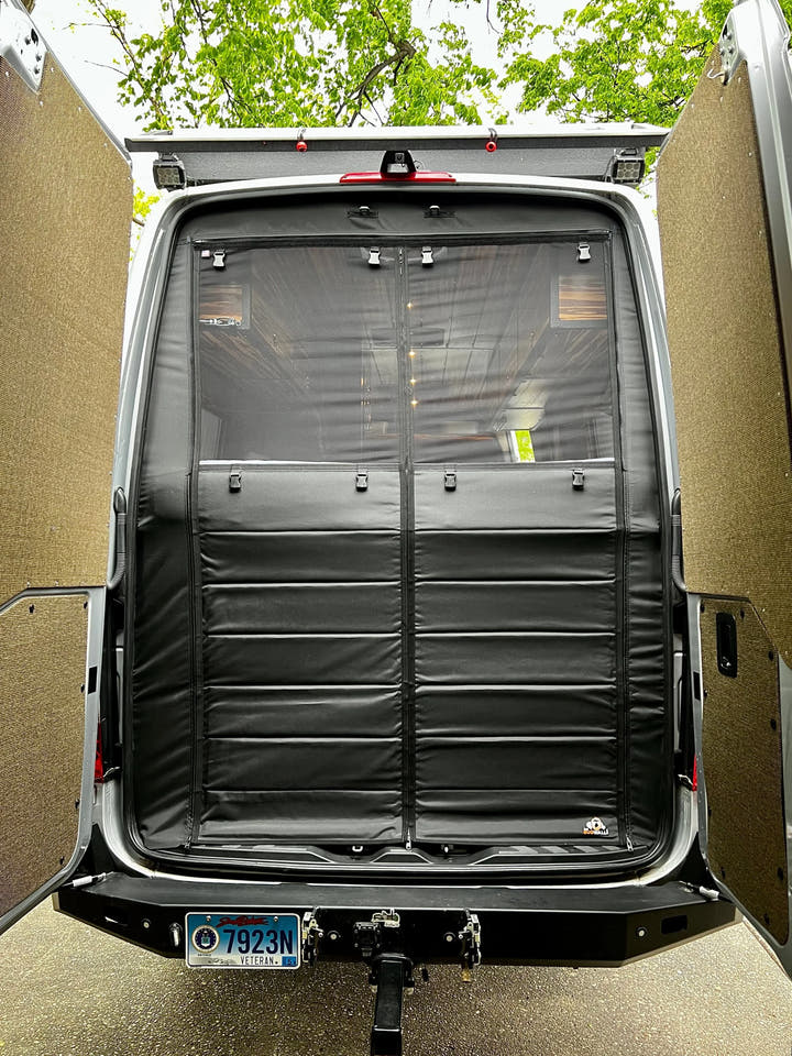 Mercedes Sprinter Rear Garage Insect Bug Screen - AVC RIG