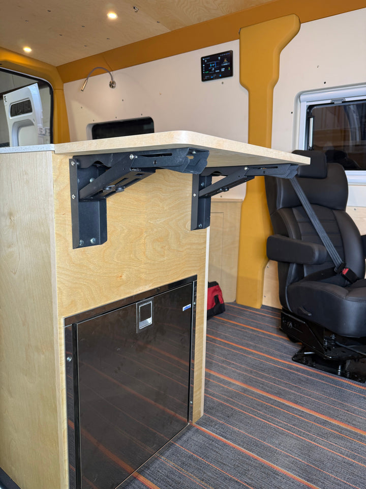 MOAB Heavy Duty Folding Bracket for Countertops &amp; Bench Seats