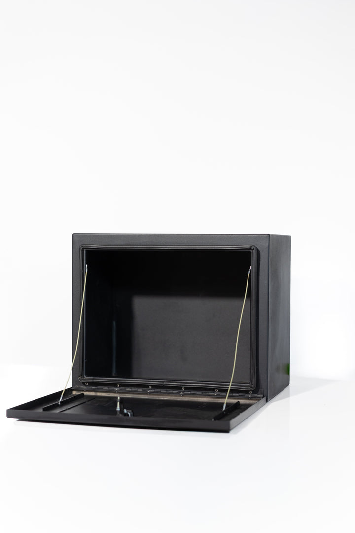 Exterior Box with Drop Down Door