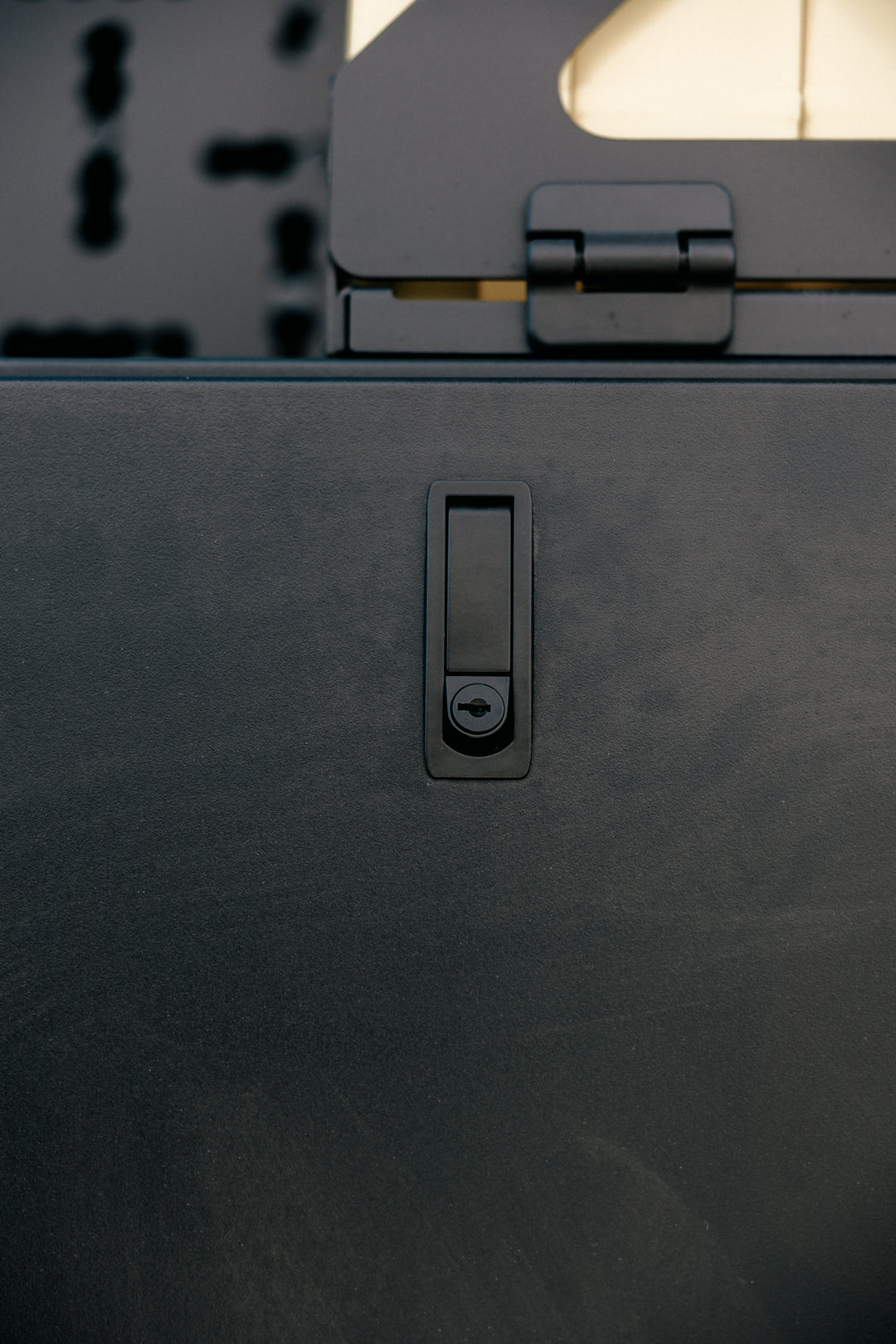 Exterior Box with Drop Down Door