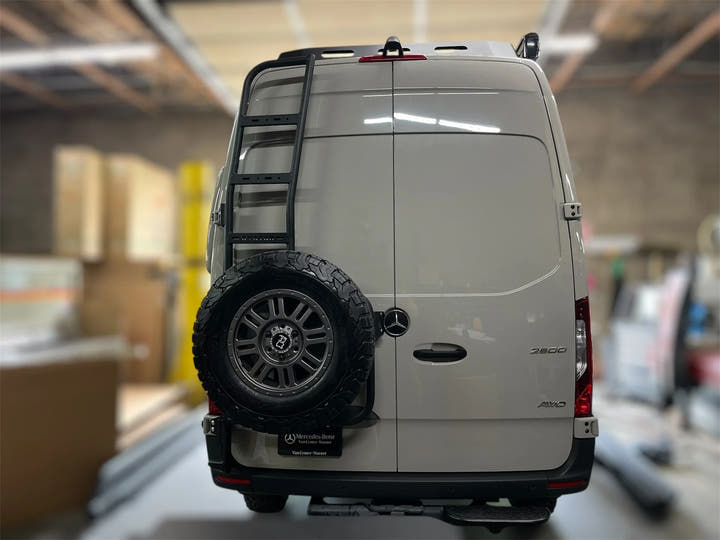 Avatar Van Rear Ladder Tire Carrier - AVC RIG
