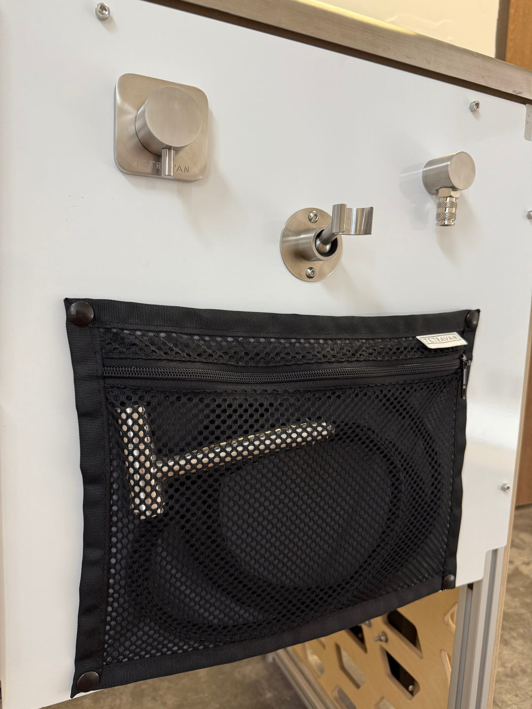 Stainless Steel RV and Marine Shower Port System