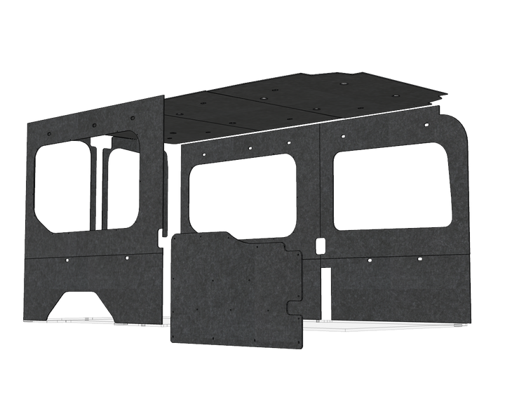 Transit Medium Roof 148 Felt Wall Kit