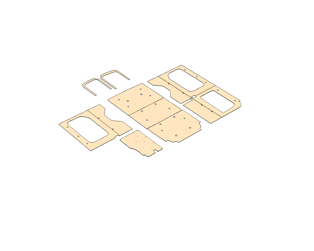 Transit Medium Roof 148 Felt Wall Kit