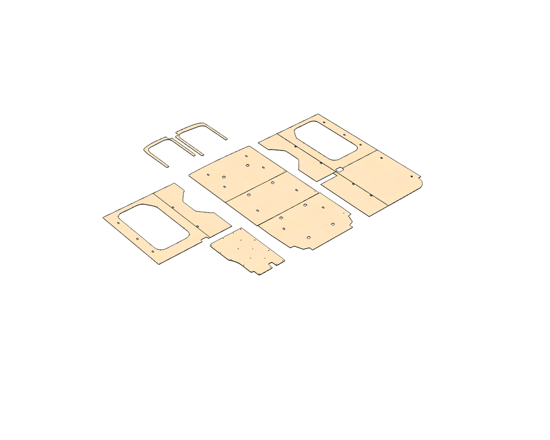 Transit Medium Roof 148 Felt Wall Kit