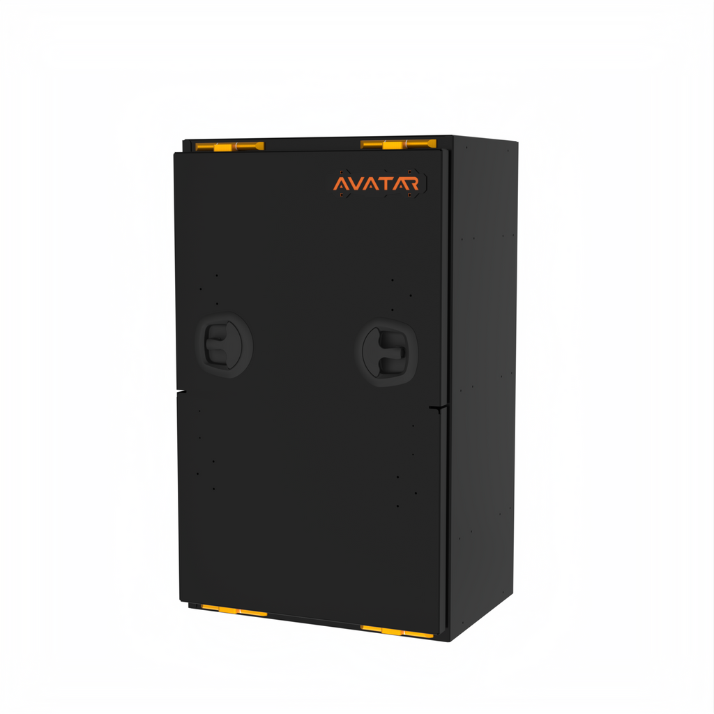 Avatar Mega Storage Box | Van Rear Door Box | AVC RIG