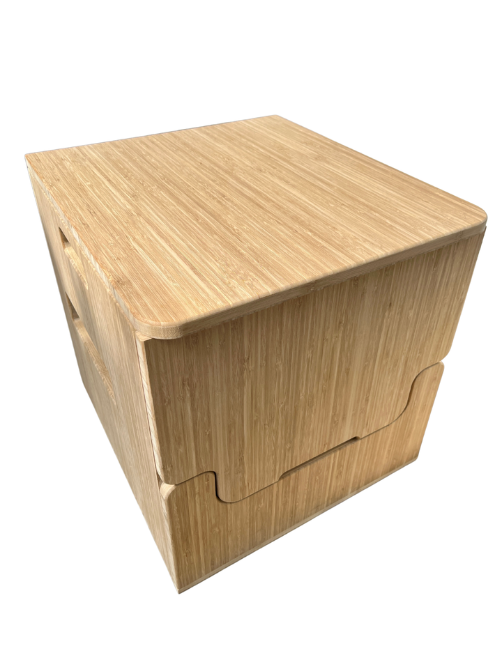 Porta Potti 565E/365 Curve Bamboo Toilet Lift top Cabinet Flat Pack Kit - AVC RIG