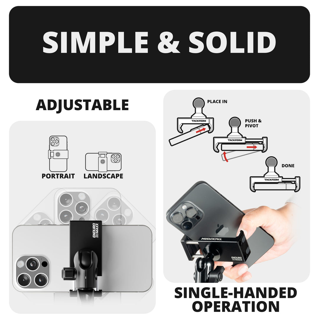 2020+ Ford Transit LINK™ Vent Mount Bracket With 20LITE Phone Holder | 3.5" Arm | (Not Compatible With Transit Connect)