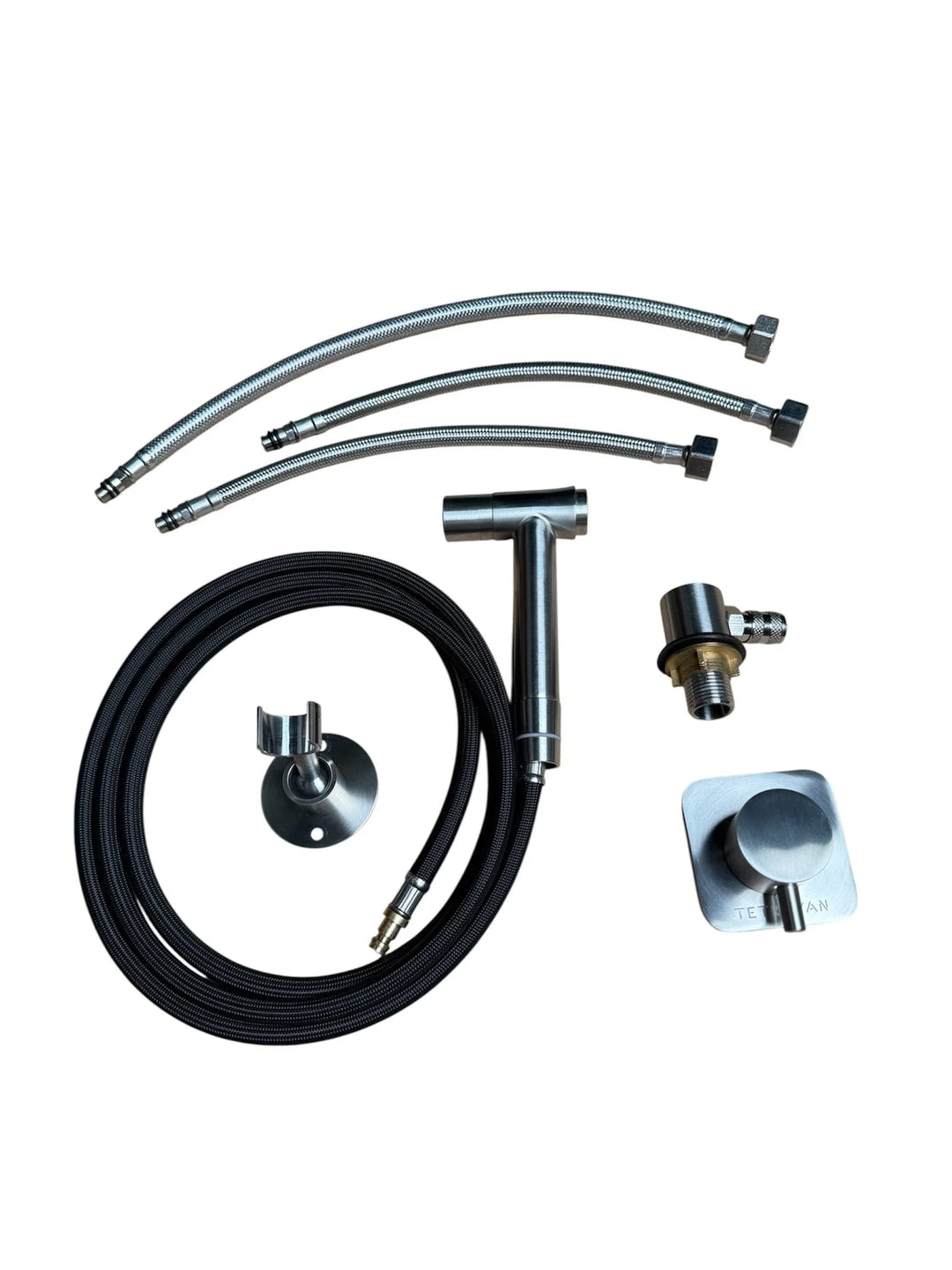 Stainless Steel RV and Marine Shower Port System - AVC RIG