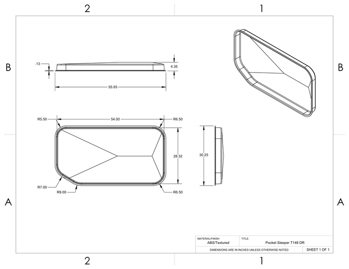 Ford Transit Innie Sleeper Pair