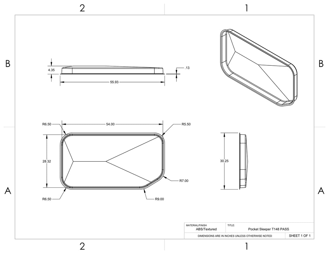 Ford Transit Innie Sleeper Pair - AVC RIG