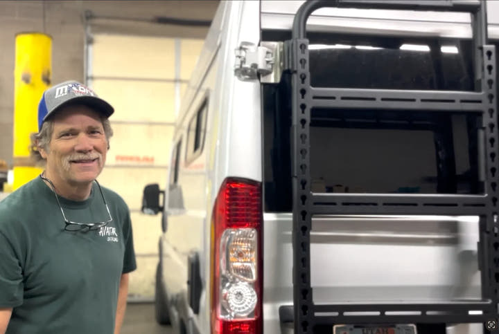 Avatar Massif – Van Rear Door Storage Mounting System - AVC RIG