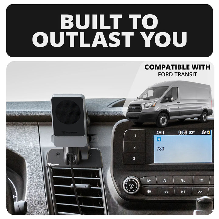 LINK™ Vent Mount Bracket With MagSafe Charging Phone Holder | 3.5" Arm | 2020-2025 Ford Transit (Not Compatible With Transit Connect)