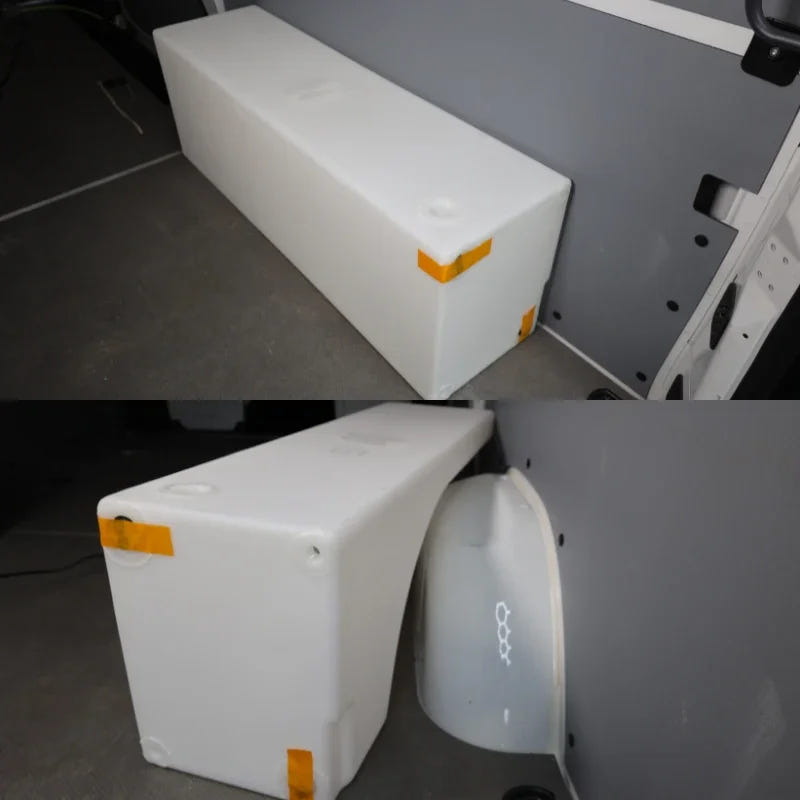 20-Gallon Wheel Well Water Tank - Right (SP-R-20) - AVC RIG