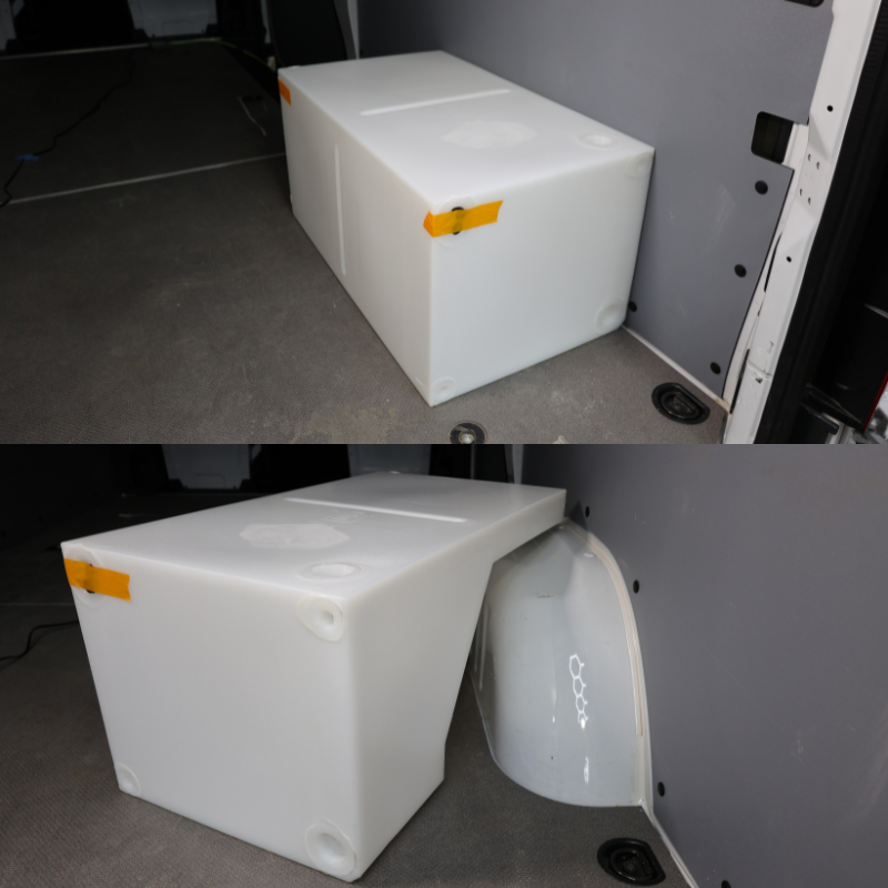 22-Gallon Wheel Well Water Tank - Right (SP-R-22) – AVC RIG