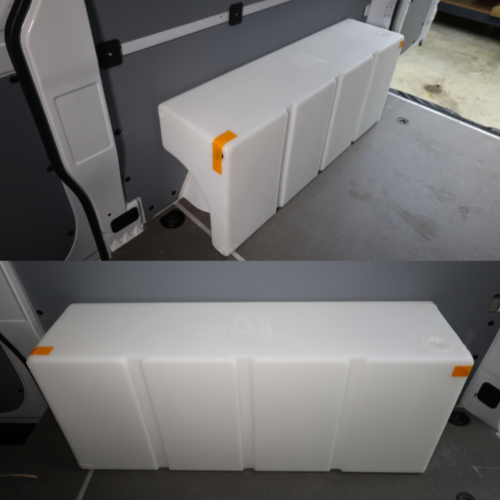 NW Conversions 33 Gallon Wheel Well Water Tank - Right (SP-R-33)