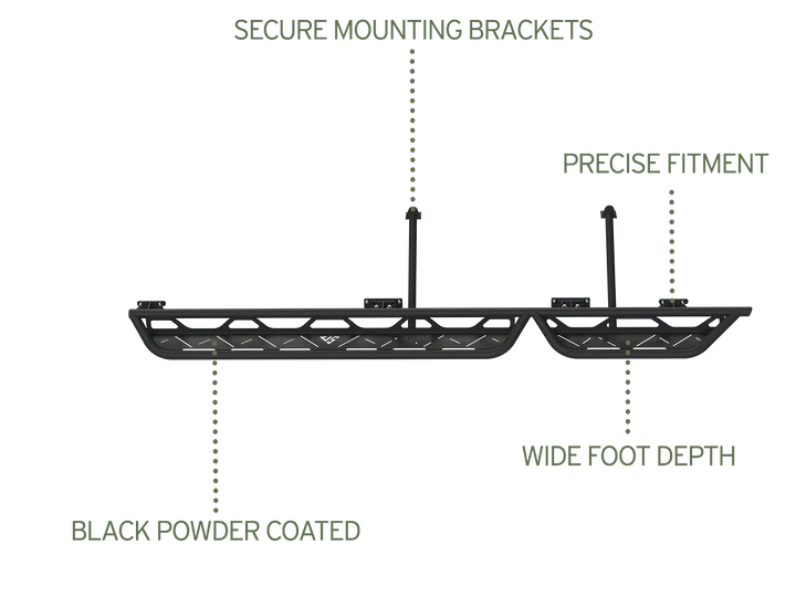 Sprinter Side Steps - AVC RIG