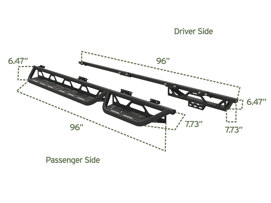 Sprinter Side Steps - AVC RIG