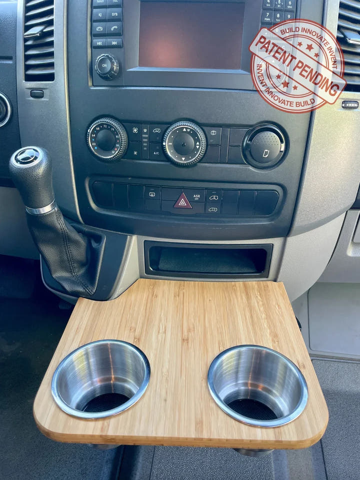 Mercedes Sprinter NCV3 06-18 Cup Holder Snack Tray - AVC RIG
