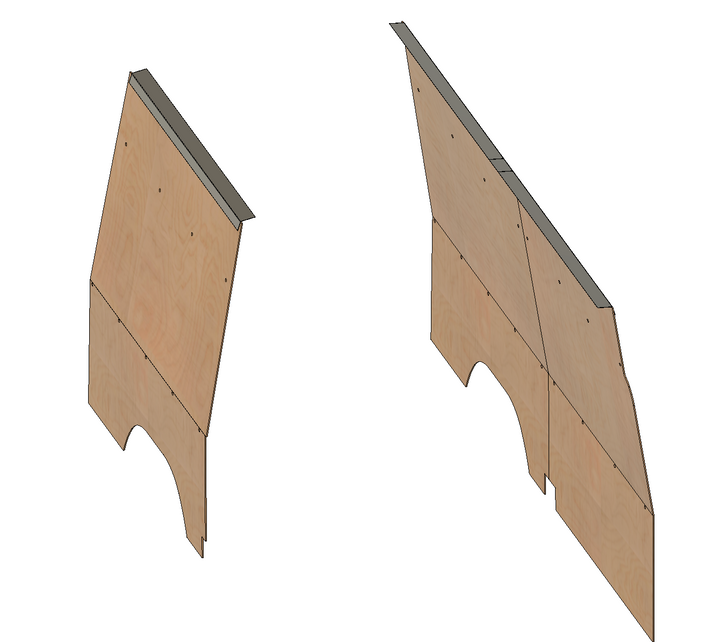 Sprinter Wall To Ceiling Furring Kit