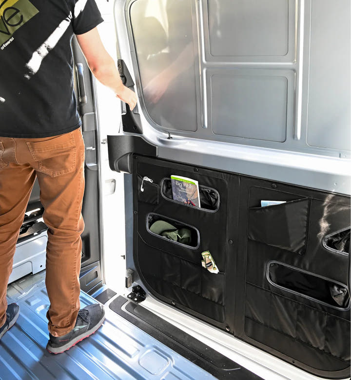 Mercedes Sprinter Lower Sliding Door Storage Panel - AVC RIG