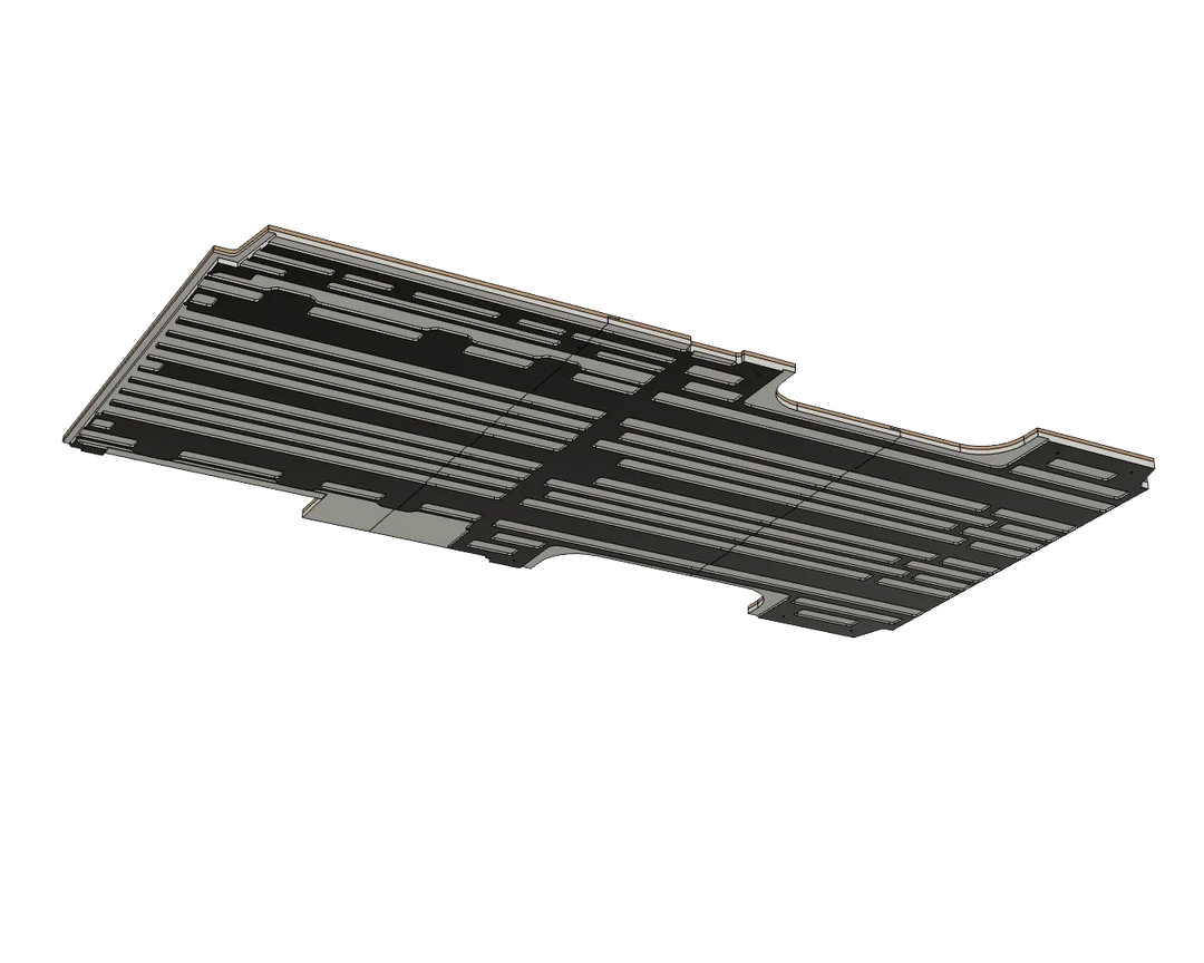 Mercedes Sprinter Floor Insulated Subfloor System - AVC RIG