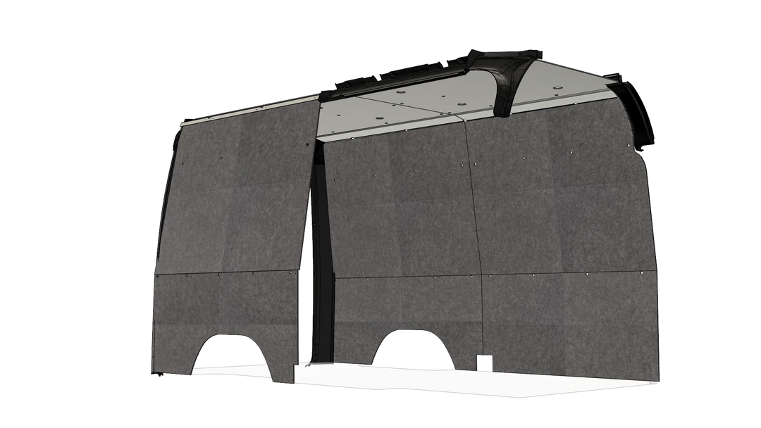 Mercedes Sprinter 144 Felt Wall Kit For Go Code Trim