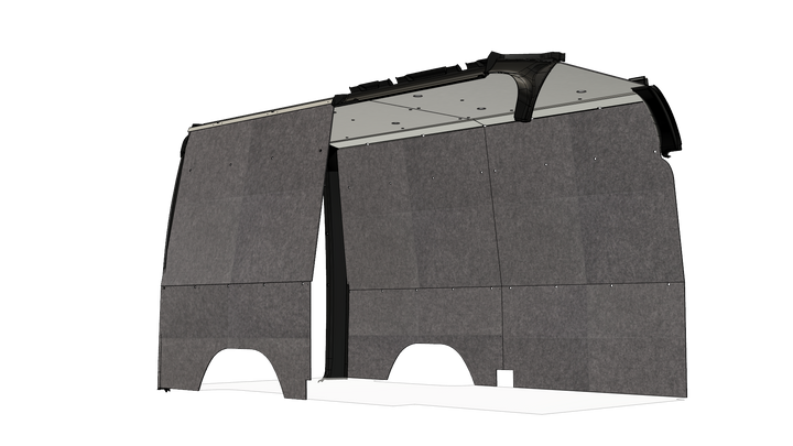 Sprinter 144 Felt Wall Kit For Go Code Trim