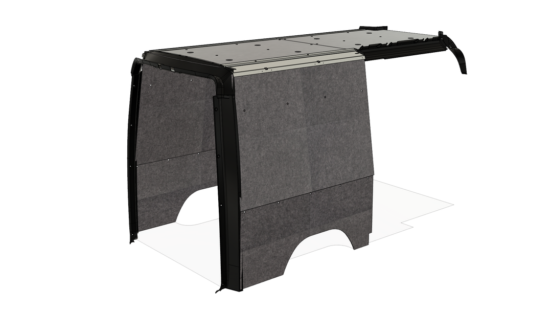 Sprinter 144 Felt Wall Kit For Go Code Trim