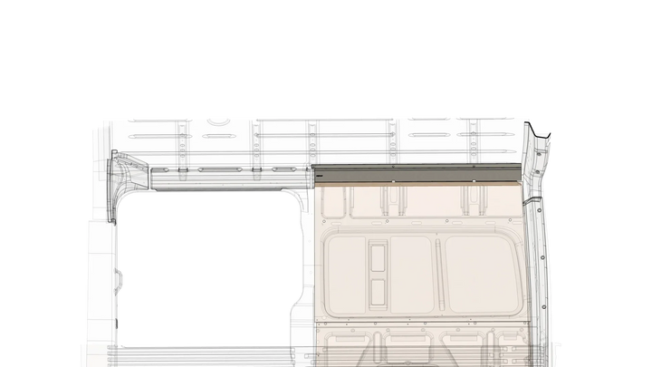Mercedes Sprinter Wall To Ceiling Furring Kit - AVC RIG